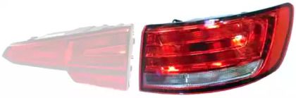 Задний левый фонарь на Audi A4  Hella 2SK 012 248-051.