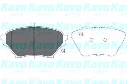 Гальмівні колодки Kavo Parts KBP-4549.