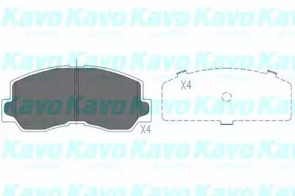 Тормозные колодки Kavo Parts KBP-5532.