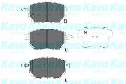 Тормозные колодки Kavo Parts KBP-6573.