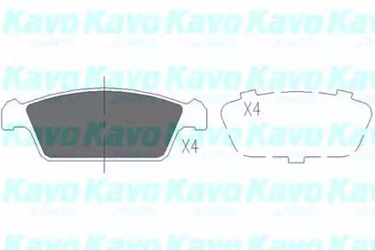 Гальмівні колодки Kavo Parts KBP-8515.