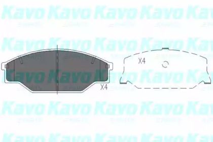 Тормозные колодки Kavo Parts KBP-9001.