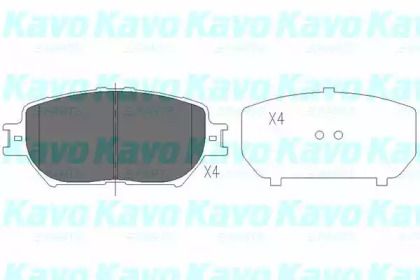 Гальмівні колодки Kavo Parts KBP-9070.