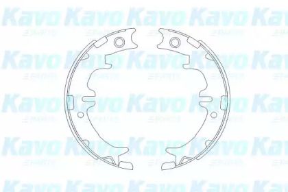 Барабанні гальмівні колодки Kavo Parts KBS-9910.
