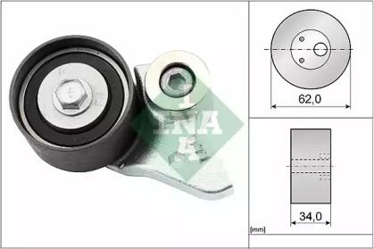 Натяжной ролик ГРМ на Volkswagen Touareg  Ina 531 0502 20.