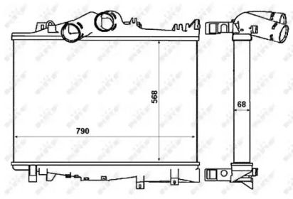 Интеркулер NRF 30229.