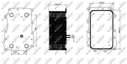 Масляный радиатор NRF 31335.