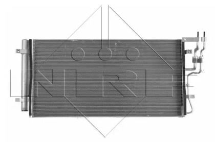 Радіатор кондиціонера NRF 350009.