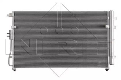 Радиатор кондиционера на Киа Карнивал  NRF 350010.