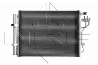 Радиатор кондиционера на Kia Picanto  NRF 350012.