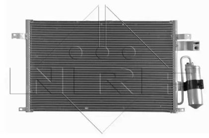 Радиатор кондиционера на Шевроле Эпика  NRF 350017.