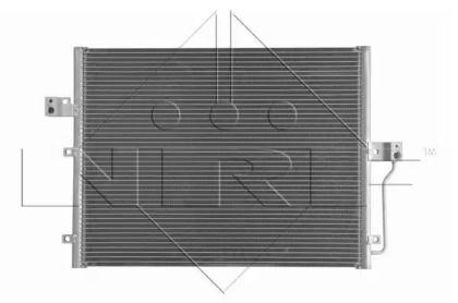 Радиатор кондиционера на Ssangyong Actyon Sports  NRF 350018.