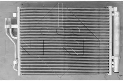 Радиатор кондиционера на Хюндай Ай икс 35  NRF 35999.