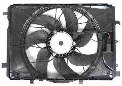 Вентилятор охолодження радіатора на Мерседес E200 NRF 47443.