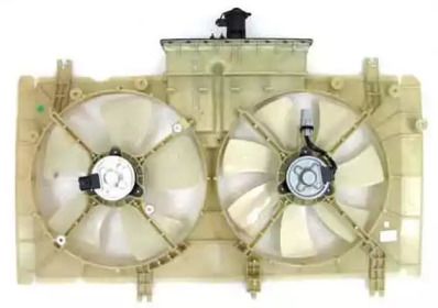 Вентилятор охлаждения радиатора на Мазда 6 GG NRF 47493.