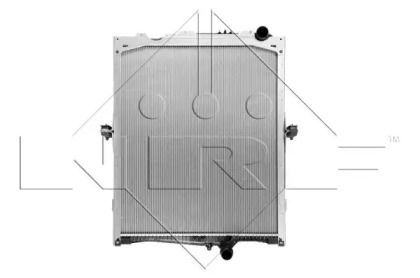 Радіатор охолодження двигуна NRF 50191.