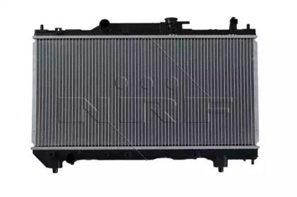 Радиатор охлаждения двигателя на Toyota Avensis  NRF 53266.