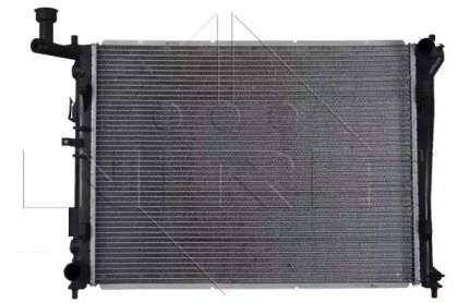 Радиатор охлаждения двигателя на Хюндай Ай30  NRF 53821.