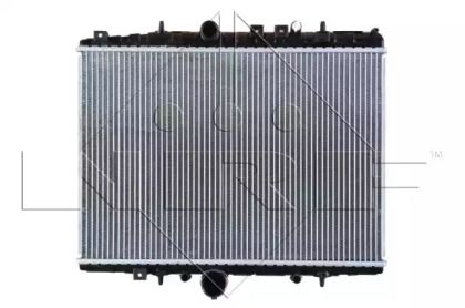 Радиатор охлаждения двигателя на Пежо 607  NRF 58341.