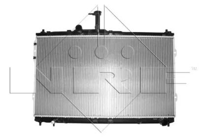 Радиатор охлаждения двигателя на Hyundai H-1  NRF 58420.