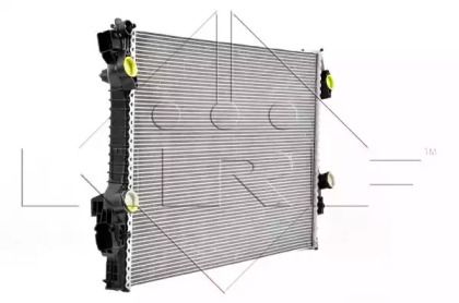 Алюмінієвий радіатор охолодження двигуна на Порше Панамера  NRF 59172.
