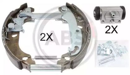 Барабанні гальмівні колодки A.B.S. 111426.