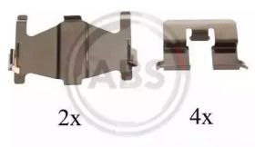 Скоби гальмівних колодок на Nissan Primera  A.B.S. 1206Q.