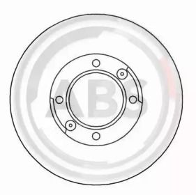 Гальмівний диск A.B.S. 15009.