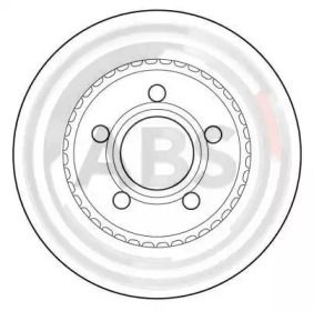 Вентилируемый тормозной диск A.B.S. 15937.
