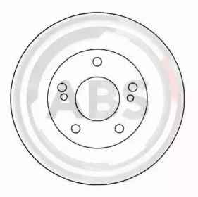 Вентилируемый тормозной диск на Nissan Maxima  A.B.S. 16040.