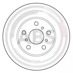 Вентилируемый тормозной диск A.B.S. 16141.