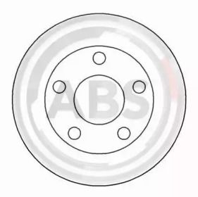 Гальмівний диск на Ауді A4 Б6 A.B.S. 16442.