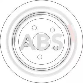 Тормозной диск на Mercedes-Benz S-Class  A.B.S. 17112.