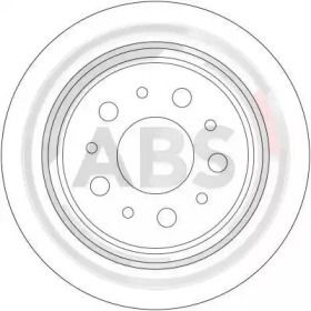 Вентилируемый тормозной диск A.B.S. 17410.