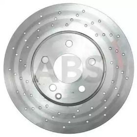 Вентилируемый тормозной диск с перфорацией A.B.S. 17568.