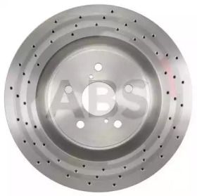 Вентильований гальмівний диск з перфорацією A.B.S. 18014.