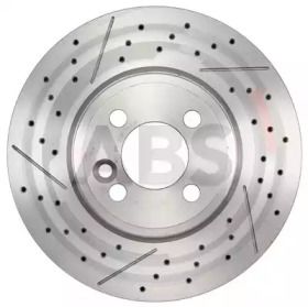 Перфорированный тормозной диск с насечками A.B.S. 18185.