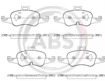 Тормозные колодки на Audi TT  A.B.S. 35106.