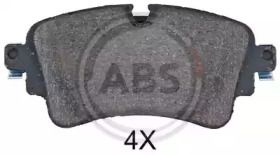 Тормозные колодки на Audi A4 B9 A.B.S. 35114.