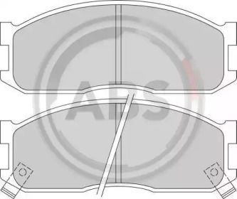 Гальмівні колодки на Mazda E-Serie  A.B.S. 36642/1.