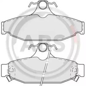 Гальмівні колодки на Chevrolet Corvette  A.B.S. 38413.