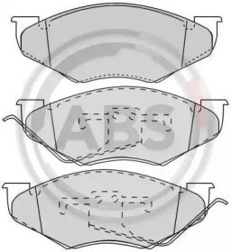 Тормозные колодки на Dodge Caravan  A.B.S. 38416.