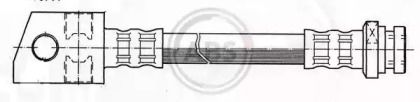 Тормозной шланг A.B.S. SL 4896.