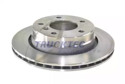 Вентильований задній гальмівний диск Trucktec Automotive 08.34.045.
