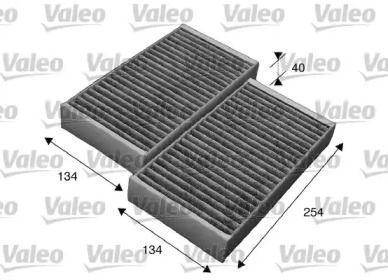 Угольный фильтр салона Valeo 715544.