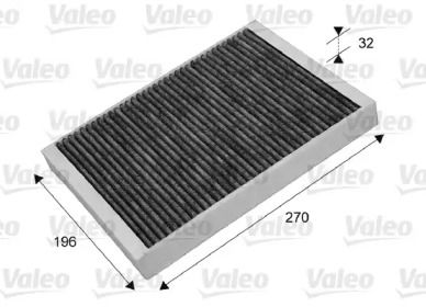 Вугільний фільтр салону Valeo 715635.