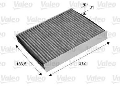 Вугільний фільтр салону Valeo 715680.