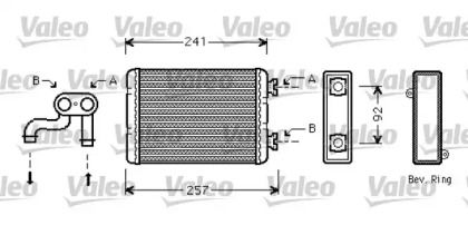 Радиатор печки на БМВ Е36 Valeo 812360.