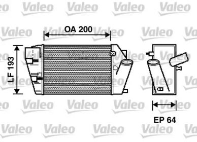 Интеркулер Valeo 817870.