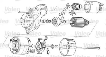 Стартер Valeo TS10E1.